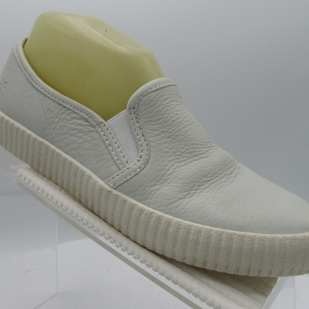 Frye Camille Size 6.5 White Slip On Shoes C2B C37